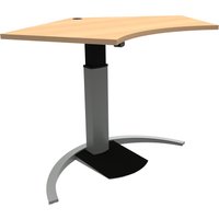 FramePower Tischgestell Inno-Mono (Tischplatte: 138x92 cm Buche (Geschwungen)|Sonderfunktion: - keine Sonderfunktion -) von Framepower by Ergobasis
