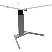 FramePower Tischgestell Inno-Speaker (Rollen: - keine Rollen -|Tischplatte: 100 x 80 cm Weiß|Sonderfunktion: - keine Sonderfunktion -) von Framepower by Ergobasis