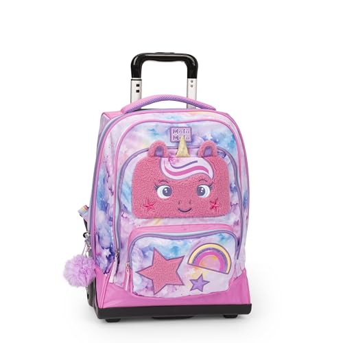 MOFU MOFU - Offizieller Schulrucksack Mofu Mofu mit verstellbarem Griff, gepolsterten und verstellbaren Schultergurten, Hauptfach und Fronttasche mit Reißverschluss, 36 x 47 x 23 cm, Lila, Lila, MOFU MOFU - Offizieller Schulrucksack Mofu Mofu mit verstellbarem Griff, gepolsterten und verstellbaren Schultergurten, Hauptfach und Fronttasche mit Reißverschluss, 36 x 47 x 23 cm, Lila, Lila, von Franco Cosimo Panini
