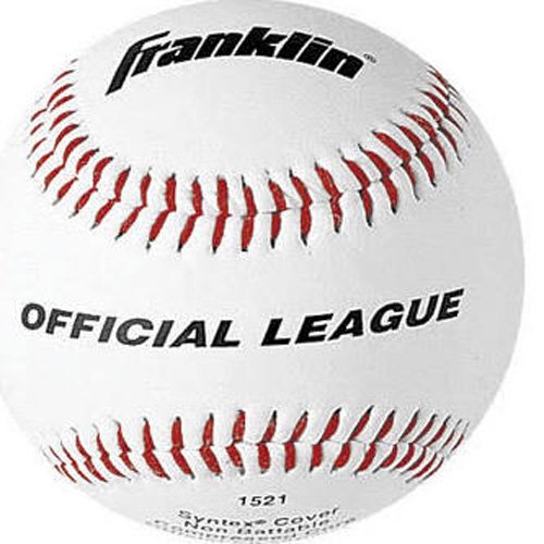 Franklin Sports Offical League Baseball aus synthetischem Kork/Gummi von Franklin Sports