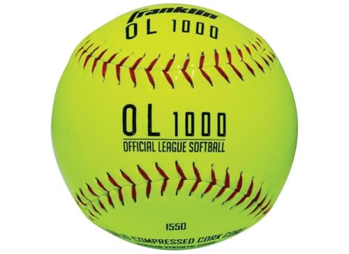 Franklin Official League Softball - gelb OL-1000 Franklin Official League Softball - gelb OL-1000 von Franklin Sports