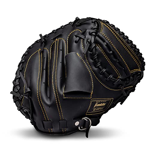 Franklin Sports Baseball Catcher's Mitt - Field Master Youth Baseball + Softball Glove - Kids Righty Catcher Mitt - Right Hand Throw - 31.5" Half-Moon Web Franklin Sports Baseball Catcher's Mitt - Field Master Youth Baseball + Softball Glove - Kids Righty Catcher Mitt - Right Hand Throw - 31.5" Half-Moon Web von Franklin Sports