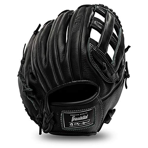 Franklin Sports Baseball Fielding Glove - Men's Adult and Youth Baseball Glove - CTZ5000 Black Cowhide Outfield Glove - 12.5" H-Web for Outfielders Franklin Sports Baseball Fielding Glove - Men's Adult and Youth Baseball Glove - CTZ5000 Black Cowhide Outfield Glove - 12.5" H-Web for Outfielders von Franklin Sports