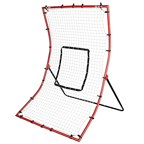 Franklin Sports Pitch Back Baseball Rebounder - Pitch Return Trainer und Rebound Net - Alle Winkel für Grounders und Pop Flies - 68 x 44 Zoll Franklin Sports Pitch Back Baseball Rebounder - Pitch Return Trainer und Rebound Net - Alle Winkel für Grounders und Pop Flies - 68 x 44 Zoll von Franklin Sports