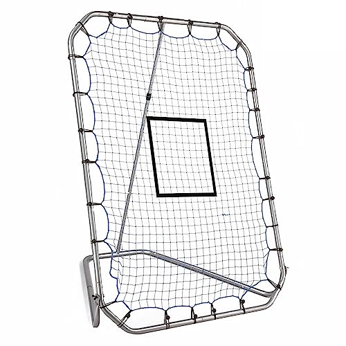 Franklin Sports Uni, Teenager Rebounder Baseball Pitchback Trainer-All Angle Bounce Back Net-Multi-Position Fielding + Throwing Aid Wurftrainer Wurfhilfe, Silber, 52" x 72" Franklin Sports Uni, Teenager Rebounder Baseball Pitchback Trainer-All Angle Bounce Back Net-Multi-Position Fielding + Throwing Aid Wurftrainer Wurfhilfe, Silber, 52" x 72" von Franklin Sports