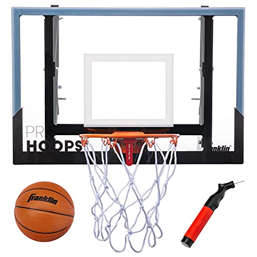 Franklin Sports Basketballkorb zur Wandmontage, stufenlos verstellbar, bruchsicher, Zubehör im Lieferumfang enthalten von Franklin Sports