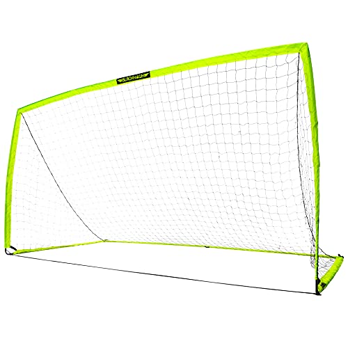 Franklin Sports Blackhawk Portable Soccer Goal - Pop-Up Soccer Goal and Net - Indoor or Outdoor Soccer Goal - Goal Folds for Storage - 12’ x 6’ Soccer Goal von Franklin Sports