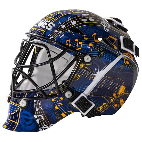 Franklin Sports Eishockey-Sammelartikel Torwart-Helm Mini, Design: Logo Einer NHL-Mannschaft, Unisex, 7784F02, Navy Franklin Sports Eishockey-Sammelartikel Torwart-Helm Mini, Design: Logo Einer NHL-Mannschaft, Unisex, 7784F02, Navy von Franklin Sports