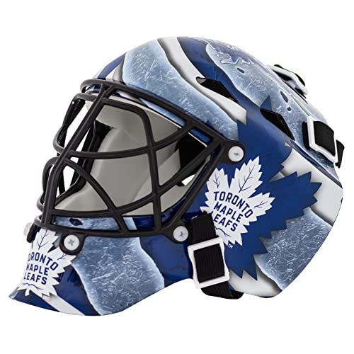 Franklin Sports Eishockey-Sammelartikel Torwart-Helm mini, Design: Logo einer NHL-Mannschaft, unisex, 7784F14, königsblau Franklin Sports Eishockey-Sammelartikel Torwart-Helm mini, Design: Logo einer NHL-Mannschaft, unisex, 7784F14, königsblau von Franklin Sports