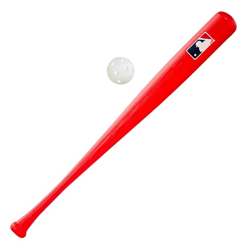 Franklin Sports MLB 76,2 cm authentischer Kunststoff-Schläger & Ball Set – Rot, Red, 30 inch/10 oz Franklin Sports MLB 76,2 cm authentischer Kunststoff-Schläger & Ball Set – Rot, Red, 30 inch/10 oz von Franklin Sports