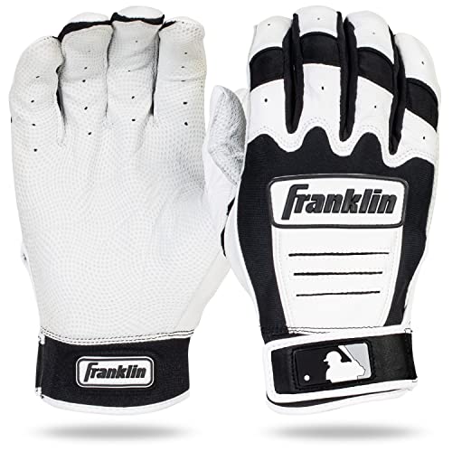 Franklin Sports MLB CFX PRO Batting Handschuhe, Unisex, schwarz/Pearl von Franklin Sports