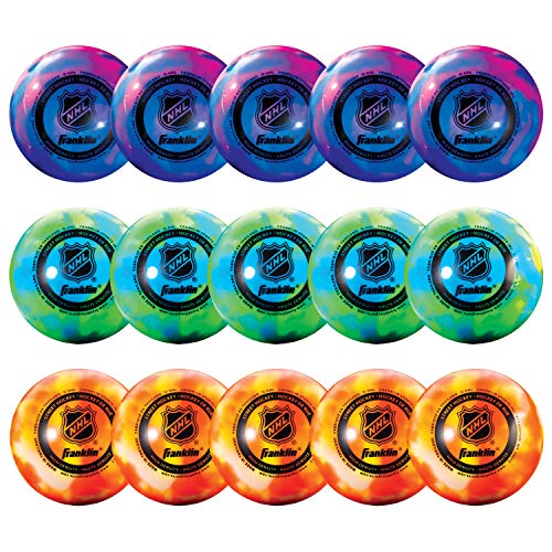 NHL Unisex – Erwachsene Street Hockey Balls Franklin Sports Straßenhockeybälle, kein Hüpfen, Outdoor-Straßen-und Rollhockeybälle, offizielle Größe, 15 Stück, Verschiedene, Extreme Farbe, Piece Bucket NHL Unisex – Erwachsene Street Hockey Balls Franklin Sports Straßenhockeybälle, kein Hüpfen, Outdoor-Straßen-und Rollhockeybälle, offizielle Größe, 15 Stück, Verschiedene, Extreme Farbe, Piece Bucket von Franklin Sports