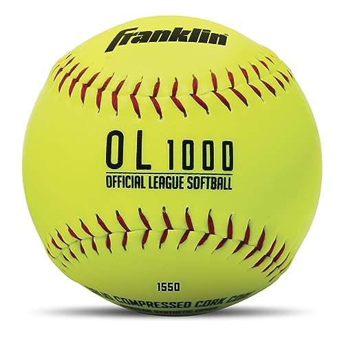 Franklin Sports Practice Softballs, gelb, 12-Inch Franklin Sports Practice Softballs, gelb, 12-Inch von Franklin Sports