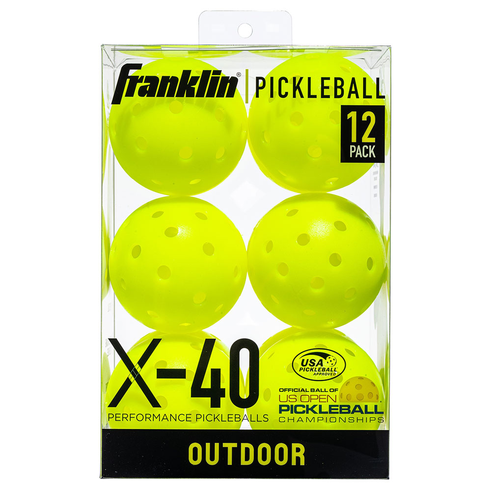 Franklin Outdoor X-40 Pickleball Balls 6 Units Golden Franklin Outdoor X-40 Pickleball Balls 6 Units Golden von Franklin
