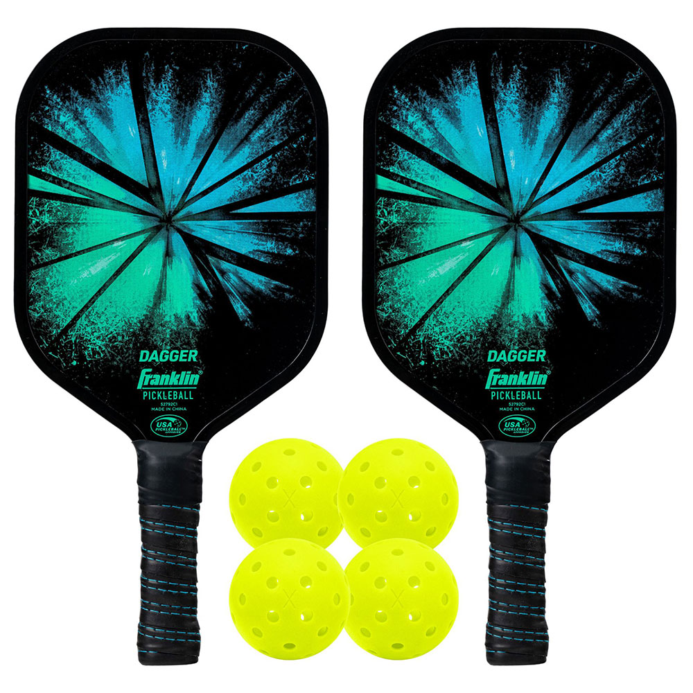 Franklin Pickleball Paddle And Ball Set Gelb Franklin Pickleball Paddle And Ball Set Gelb von Franklin