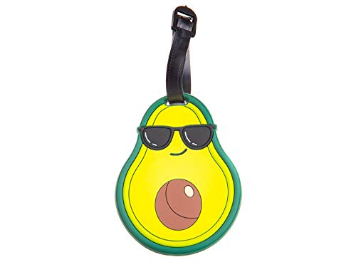 Friends Kinder-Kofferanhänger LT7 Adressanhänger Gepäckanhänger Avocado Friends Kinder-Kofferanhänger LT7 Adressanhänger Gepäckanhänger Avocado von Franky