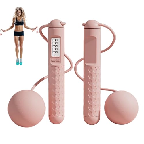 Cordless Jump Rope, Led Display Jump Rope, Smart Skipping Rope, Smart Skipping Rope Designed for Effective Workouts, Tracking Performance and Enhancing Your Fitness Routine von Fravsiu