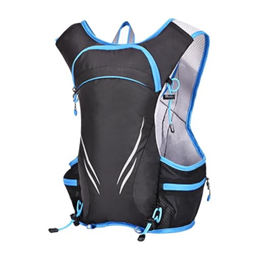 Wander-Brusttasche F, Sport-Brusttasche, Trink-Laufweste, Herren-Brustweste | Trinkrucksack zum Laufen | Outdoor-Sport-Brusttasche | Ideale Reiseausrüstung zum Laufen und Wandern von Fravsiu