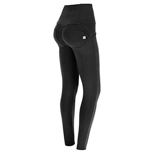 Freddy Damen Wrup1hc001 Legging Not Applicable, Schwarz (Black N0), 34 (Herstellergröße: Small) von Freddy