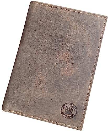 Geldbörse aus Leder – Brieftasche für Führerschein – RFID-Brieftasche – Format 3 Klappen – französisches Design – Modell Tower Geldbörse aus Leder – Brieftasche für Führerschein – RFID-Brieftasche – Format 3 Klappen – französisches Design – Modell Tower von Frédéric Johns