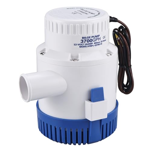 FreeTec Bilgenpumpe 12V 3700gph 235LPM Tauchpumpe Wasserpumpe für Marine boote Yacht Wohnwagen Camping Outdoor FreeTec Bilgenpumpe 12V 3700gph 235LPM Tauchpumpe Wasserpumpe für Marine boote Yacht Wohnwagen Camping Outdoor von FreeTec