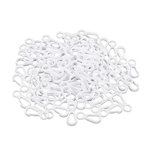 Freebily 10/50/100 Stück Nylon Karabiner Klettern Clips Mini Fahnenstange Clip Haken Karabinerhaken Fahnenmast Befestigung Zubehör für Outdoor Camping Angeln Wandern C Weiß 100 Stück Freebily 10/50/100 Stück Nylon Karabiner Klettern Clips Mini Fahnenstange Clip Haken Karabinerhaken Fahnenmast Befestigung Zubehör für Outdoor Camping Angeln Wandern C Weiß 100 Stück von Freebily