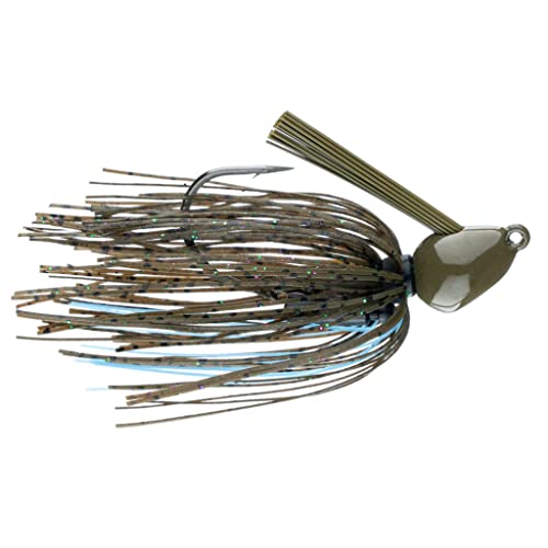 Freedom Tackle FT Flip-Jig mit Rasseln, Unkrautschutz und Köderhalter, 1,9 g, Mardi Gras (PN: 73321) von Freedom Tackle