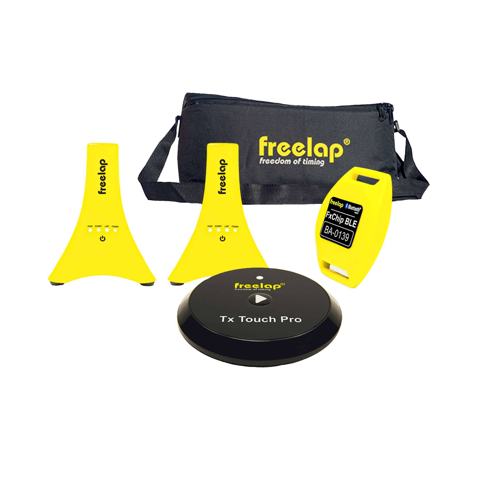 Freelap Zeitmesssystem-Set "Track & Field – Basic", Inkl. Freelap Transmitter "Tx Touch Pro" Freelap Zeitmesssystem-Set "Track & Field – Basic", Inkl. Freelap Transmitter "Tx Touch Pro" von Freelap