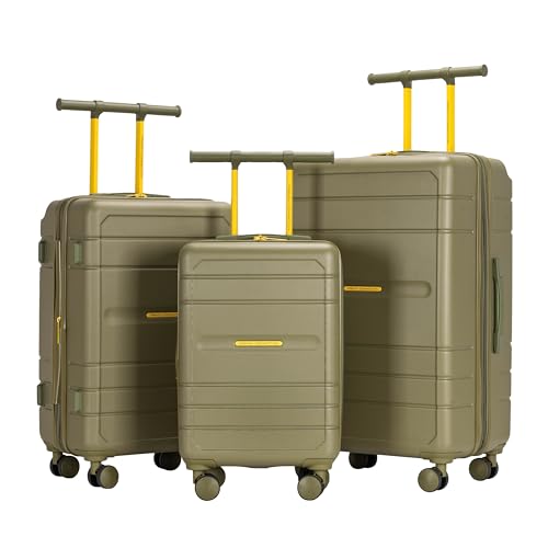 French Connection Le Voyage Gepäck-Set, Salbei, 22" Carry-On, Le Voyage Gepäck-Set von French Connection