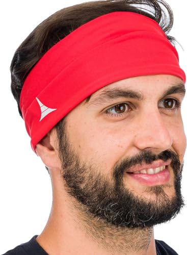French Fitness Revolution - Dehnbares Sport-Stirnband Männer & Frauen - Schweißband zum Laufen, Radfahren, Basketball, Yoga, Fitness - feuchtigkeitsableitendes Workout-Haarband French Fitness Revolution - Dehnbares Sport-Stirnband Männer & Frauen - Schweißband zum Laufen, Radfahren, Basketball, Yoga, Fitness - feuchtigkeitsableitendes Workout-Haarband von French Fitness Revolution