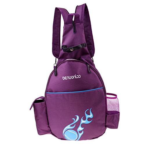 freneci Bequemer Tennisschläger Rucksack Badminton Gym Schlägerbezug Umhängetasche - Lila freneci Bequemer Tennisschläger Rucksack Badminton Gym Schlägerbezug Umhängetasche - Lila von Freneci