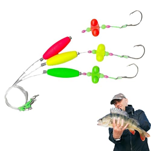 Frfik Wels-Bobber-Posen, Bobber zum Angeln,Flexible Wels-Rasselschnüre Posenfischer-Bobber - Robuste, helle Catfishing Tackle Wels-Bobber zum Uferangeln im See von Frfik