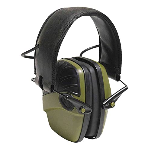 Fritzmann Ear-Tronic Sport, elektronischer Gehörschutz, faltbar, grün von Fritzmann