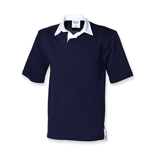 Front Row Mens Short Sleeve Casual Style rugby shirt von Front Row
