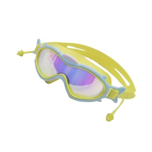 Frotox Schwimmbrille Mit Ohrstöpseln Für Kinder 180-Grad Weitsichtbrille Froschresistente Schwimmbrille Für Jungen Und Mädchen Schwimmen Bequemes Schwimmen von Frotox