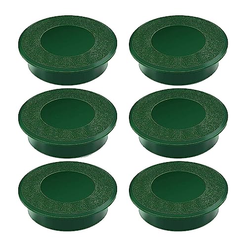 Frsoinor 6 PCS Golf Cup Cover Golf Hole Putting Green Cup Green für Garten Hinterhof Outdoor-Aktivitäten von Frsoinor