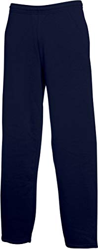 Fruit of the Loom Classic Open Leg Jog Pants marine,S von Fruit of the Loom