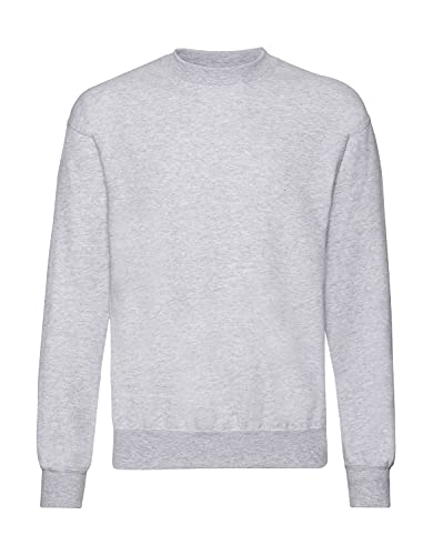 Fruit of the Loom Herren 62-202-0 Sweatshirt, grau meliert, M Fruit of the Loom Herren 62-202-0 Sweatshirt, grau meliert, M von Fruit of the Loom