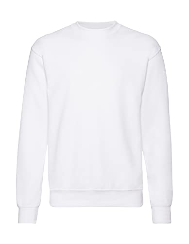 Fruit of the Loom Herren 62-202-0 Sweatshirt, weiß, Größe S Fruit of the Loom Herren 62-202-0 Sweatshirt, weiß, Größe S von Fruit of the Loom