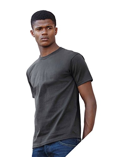 Fruit of the Loom Herren-Super-Premium-Kurzarm-T-Shirt M Light Graphite von Fruit of the Loom