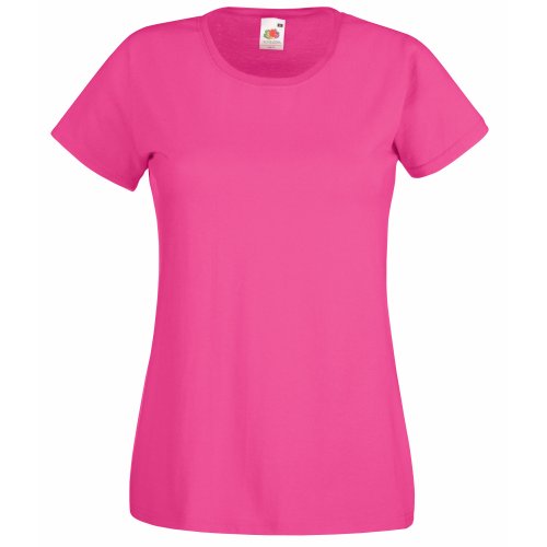 Fruit of the Loom T-Shirt Large Fuchsia Fruit of the Loom T-Shirt Large Fuchsia von Fruit of the Loom