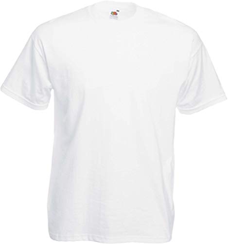 Fruit of the Loom T-Shirt S-XXXL in verschiedenen Farben L,Weiß Fruit of the Loom T-Shirt S-XXXL in verschiedenen Farben L,Weiß von Fruit of the Loom