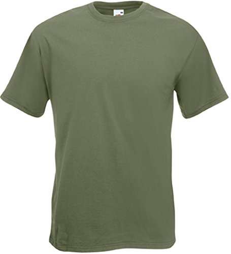 Super Premium T-Shirt für Herren Farbe classic olive Größe XL von Fruit of the Loom