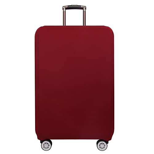 Frunimall Koffer Schutzhülle,Reise Kofferschutzhülle,Elastisch Kofferhülle,Luggage Cover,Kofferbezug,Gepäck Cover,Abdeckung Schutzhülle,22"-24" M（Rot） von Frunimall