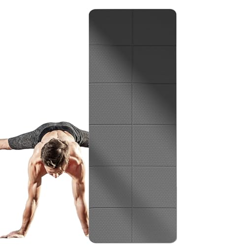 Foldable Yoga Mat, Portable Pilates Mat, Barefoot Exercise Pad, Men’s Fitness Mat, Home Workout Yoga, Gym Yoga Mat, Lightweight Exercise Pad, 72 x 24 Yoga Mat, Non-Slip Pilates Mat von Fruusv