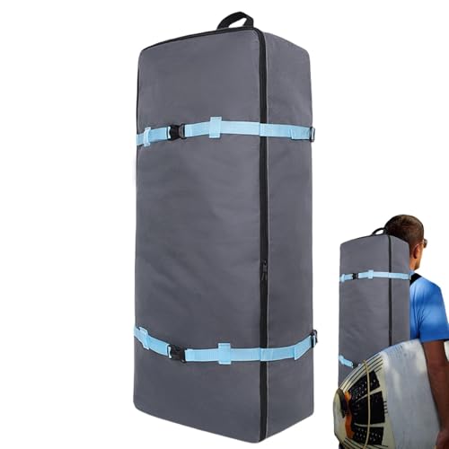 Großer Wasserdichter Rucksack, Wasserdichter Rucksack Mit Reißverschluss, Wasserdichte Mehrzweck-Trockentaschen, Tragetasche Für Paddle-Boards Mit Reißverschluss, 40 X 20 X 90 Cm, Für Wassersportler, von Fruusv