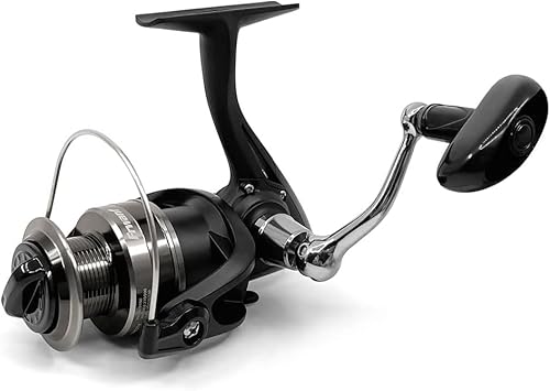 Frwanf Spinnrolle, Süß- und Salzwasser-Spinnrolle, Leichter Körper, 5.2:1 Übersetzungsverhältnis, 4 Edelstahl-BB Ultra Smooth, Max 8 kg Kohlenstoffwiderstand, Metallspule und Griff AF1000-5000 (3000) Frwanf Spinnrolle, Süß- und Salzwasser-Spinnrolle, Leichter Körper, 5.2:1 Übersetzungsverhältnis, 4 Edelstahl-BB Ultra Smooth, Max 8 kg Kohlenstoffwiderstand, Metallspule und Griff AF1000-5000 (3000) von Frwanf