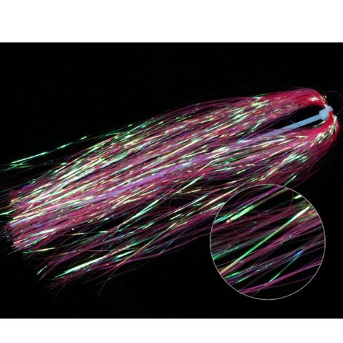 Tinsel Flash Hair - Pink Irisierend - Bindematerial Tinsel Flash Hair - Pink Irisierend - Bindematerial von FuM