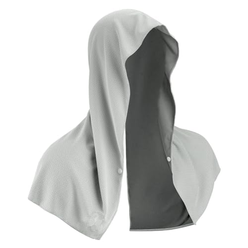 Fubdnefvo Kühlendes Kapuzenhandtuch, Kühlende Handtücher für Hals und Gesicht, für Sauna, Yoga, Camping, Workout, von Fubdnefvo
