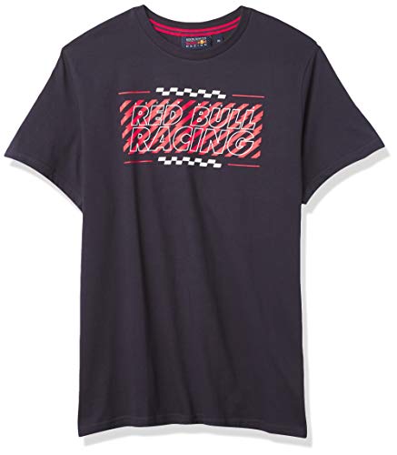 Fuel For Fans Herren Formel 1 Aston Martin Red Bull Racing Team Graphic T-Shirt, Marineblau, S von Fuel For Fans